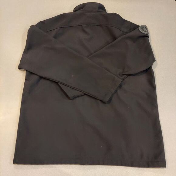 Lyft 1K Rides Softshell Jacket Men's Large Fleece Full Zip Lined Coat Black - Picture 2 of 8